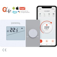 General Life Gaia HT260S Rf Smart Kablosuz Wi-Fi Akıllı Oda Termostatı