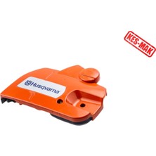 Motorlu Testere Yan Kapak Husqvarna Turuncu 445/445II/450/450II Komple Orjinal