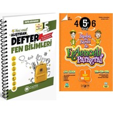 Lodos Yayınları Çanta 5. Sınıf Fen Bilimleri Okula Yardımcı Alıştıran Defter ve Lodos Eğlenceli Paragraf Soru Bankası Seti 2 Kitap