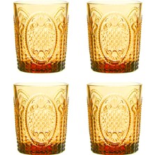 LuckyArt Velora Lucky Art 4lu Cam Su Bardagı Seti Amber