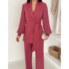 Vuntal Butik Şifon Kollu Ikili Takım