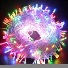 Nuvigo 10 M 60 LED Rgb 2 Kademeli Şeffaf Kablo Pilli MZ-323