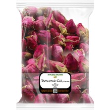 Zencefil Organik Koyu Pembe Gül Kurusu 1 Kg. Gül Çayı Tomurcuk Gül