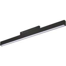Forlife Magnet Opak Difüzörlü Armatür Siyah Kasa / 48V 40W 4000K / Forlıfe