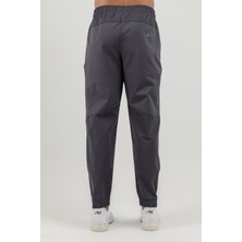 Airlife Sportswear Erkek Gizli Fermuar Paça Detaylı Eşofman Altı Titanyum