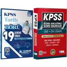 Yediiklim Yayınları 2026 Kpss Atölye Serisi Börü Tarih Çözümlü 19 Deneme Sınavı - Lise Önlisans Konu Ant. Soru