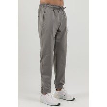 Airlife Sportswear Erkek Gizli Fermuar Paça Detaylı Eşofman Altı Gri