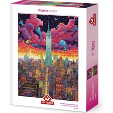 Art Puzzle Rengarenk Metropol, New York 1000 Parça Puzzle