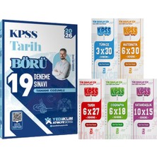 Yediiklim Yayınları 2026 Kpss Atölye Serisi Börü Tarih Çözümlü 19 Deneme Sınavı - 5 Ders 31 Deneme