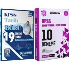 Yediiklim Yayınları 2026 Kpss Atölye Serisi Börü Tarih Çözümlü 19 Deneme Sınavı - 2026 Kpss Ortaöğretim Çözümlü 10 Deneme