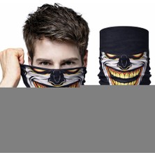 Nuvigo Joker Gülüşlü Baf Maske – Çok Amaçlı Boyunluk Bandana 3 No