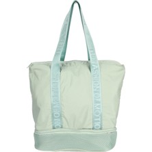 Set Jones Kadın Kumaş Ayakkabı Bölmeli Spor Omuz Çantası