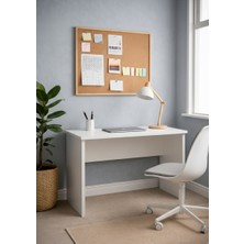 Dmz Home Concept Modern Çalışma Masası 120X60 cm | Mdf Ofis & Ders Masası | Ergonomik 75 cm Yükseklik