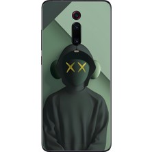 Dali Design Xiaomi Mi 9t Uyumlu Şeffaf Kılıf No Face 1 Tasarımlı