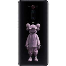 Dali Design Xiaomi Mi 9t Uyumlu Şeffaf Kılıf No Face 4 Tasarımlı