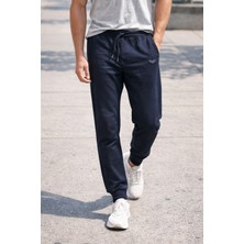 Remsa Erkek Paçası ve Beli Lastikli Eşofman Altı 25707 Lacivert