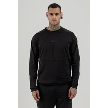 Airlife Stronger High Rsı 5 7 Sıfır Yaka Erkek Sweatshirt Siyah