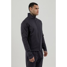 Airlife Power 22 Cr Line Tam Boy Fermuarlı Erkek Dik Yaka Sweatshirt Lacivert