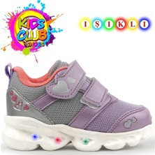 Çocuk Işıklı Anatomik Taban Kaydırmaz Spor Ayakkabı