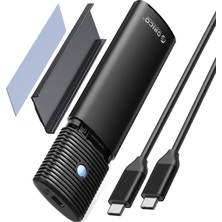 CoverZone 1187 | USB 10GBPS M.2 Nvme & Sata SSD Harici Kutu, Toolless Tasarım, Alüminyum Soğutuculu Enclosure, 2230–2280 Uyumlu, 4tb Destekli Yüksek Hızlı SSD Dönüştürücü