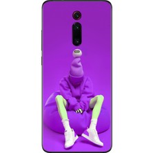 Dali Design Xiaomi Mi 9t Pro Uyumlu Şeffaf Kılıf No Face 6 Tasarımlı