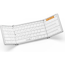 Proto Arc Protoarc XK01 Beyaz Katlanabilir Türkçe Bluetooth Klavye (CP016849)