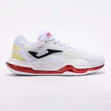 Joma Point Lady Kadın Tenis Ayakkabısı TPOILW2502C Beyaz Toprak Kort İçin Yüksek Performans