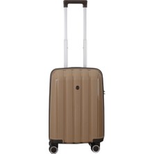 Mçs Kabin Boy Kırılmaz Silikon Seyahat Valizi Bavulu V305