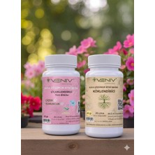 Veniv En Etkili Bitki Bakım Seti - Suda Çözünür Toz Çiçeklendirici ve Köklendirici 60GR x 2