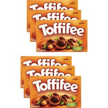 Storck Toffifee Karamelli Çikolata 125 G x 6 Şeker İçeren Lezzetli Atıştırmalık
