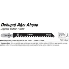 Sgs Dekupaj Ağzı Ahşap T144D