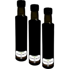 Zencefil Organik 3 Adet Çörekotu Yağı Soğuk Press 250 ml x 3 Şişe Taze Sıkım Saf Çörek Otu Yağı