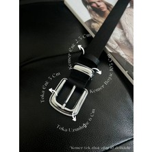 Fiori Gold Tokalı Kararmaz Kadın Pantolon Kemeri, Ceket Kemeri, Elbise Kemeri, Gömlek Kemeri