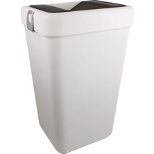 Carpex Optima Beyaz Çöp Kovası 40 L