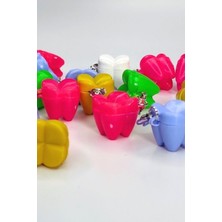 Ciyu Ticaret Süt Dişi Saklama Kutusu Farklı Renklerde ve Ipli Diş Saklama Kutusu