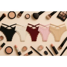 Mavi Qumsal Ribana Halkalı Bikini 5'li Set