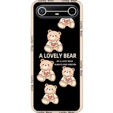 Tecno Spark Slim 5g Km9 Kılıf Desenli Baskılı Tpu Rubber Kapak Smile Bear