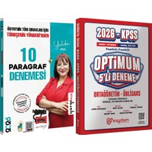 Yargı Yayınevi 2026 Türkçenin Yönderinden Çözümlü Paragraf 10 Deneme - Optimum 5 Deneme