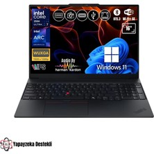 Lenovo Thinkpad E16 G3 21SR006RTX ATL24 Ultra 7-255H 16GB Ram 512GB SSD O/b ARC140T W11PRO 16" Aı Notebook