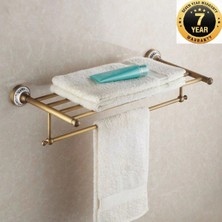OEM Banyo Büyük Havlu Rafı Yeni Model Beşli Havlu Bar 7 Yıl Garantili Ithal