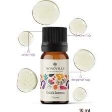 Monoville Odaklanma Uçucu Yağ Karışımı 10 ml %100 Doğal (Focus Essantial Oil Blend)