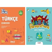 Lodos Yayınları Ünlü Yayıncılık 6. Sınıf Türkçe Bil Bang ve Lodos Paragrafhane Soru Bankası Seti 2 Kitap