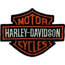 Zepplin Giyim Harley Davidson Cycles Patch Yama Nakış