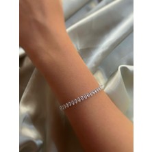 Aurah Silver Kristal Bileklik