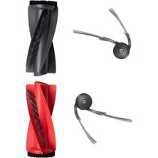 Ropalde Roborock Saros 10R Robot Süpürge Uyumlu Ana Fırça Seti, Yan Fırça - 4'lü Yedek Parça Seti