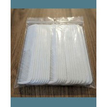 Lara Buklet Lara Collectıon 25 Adet Otel Tipi Buklet Tarak - Beyaz - Ekonomik Paket