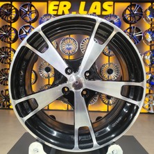 Tork Jant 4 Adet T705 7.5*17 4*100 ET42 67.1 Black Mack Jant (Takım)