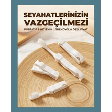 Lara Buklet Lara Collectıon 12’li Poşetli Katlanır Diş Fırçası |seyahat – Otel – Motel Kullanımı Için