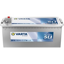 Varta M18 12V 180AH 1000A Promotive Sli Ağır Vasıta Akü (Üretim TARIHI:2025)