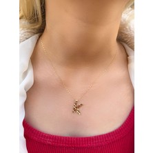 Uzundağ Kuyumculuk 14 Ayar Füzyon K Harfli Kolye